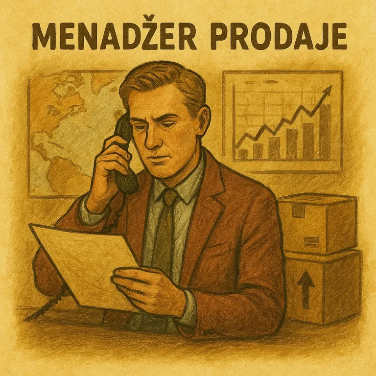 Zanimanja: Menadžer prodaje