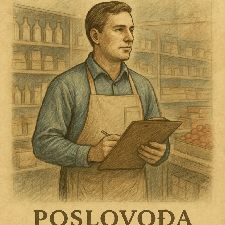 Zanimanja: Poslovođa prodajnog objekta